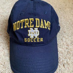 Notre Dame soccer hat